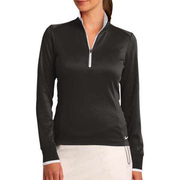 SIC - Ladies Dri FIT 1/2 Zip Cover Up Thumbnail